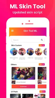 Skin tools ml pro injector android App screenshot 3